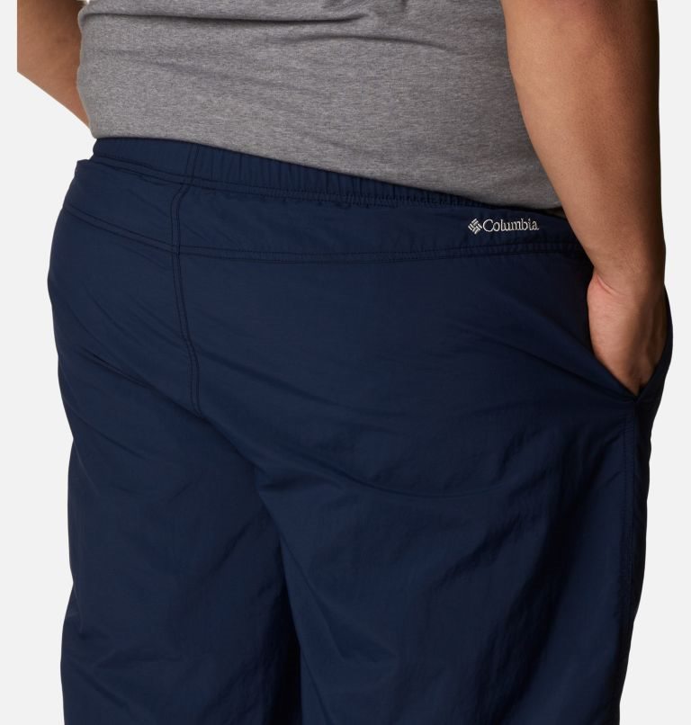 Men's Columbia Palmerston Peak Water Shorts Navy | Plus Size CA-N014C